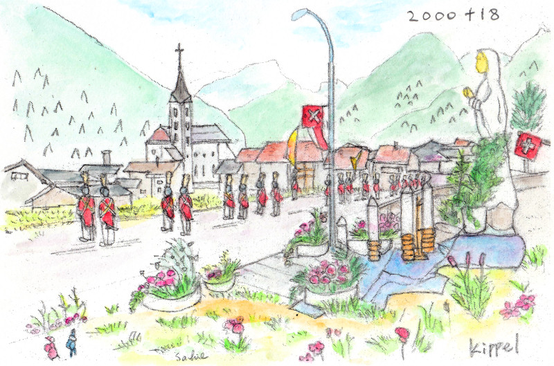 Swiss-Valais-Lotschental:Kippel