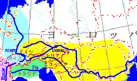 C^AEtEt(Tagliamento^OAgȂ)ƌn`