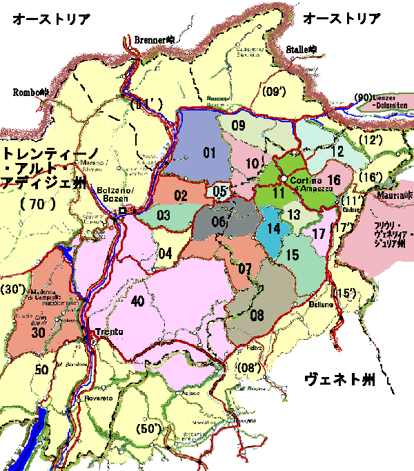 dolomiti-area-map