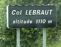 Col Lebraut峠