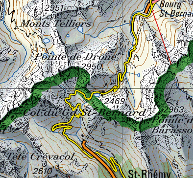 Col du Grand Saint Bernard