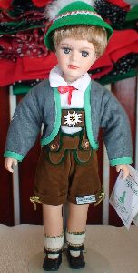 tiroler  puppe:junge/knabe/Boy