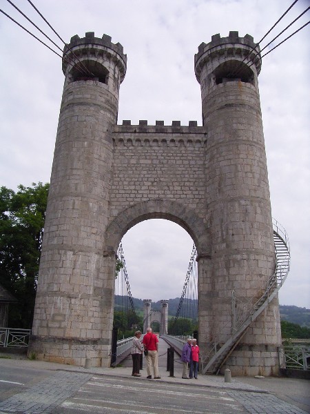 アヌシーの北10kmほどにあるウズラ橋les Ponts de la Caille