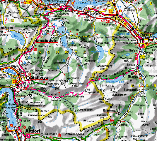 burglen-pragel-einsiedeln-map