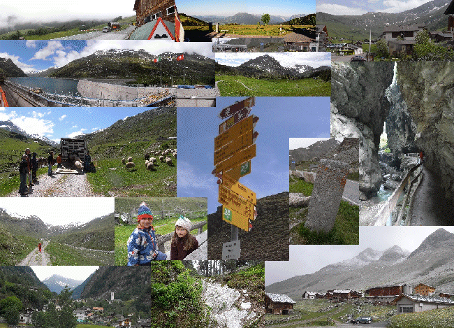 2009年の旅-前半：スイス南東部の峠と渓谷