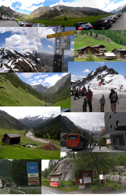 2011年の旅-4：イタリア：Pfitscher-Talプフィチャー谷編の峠と渓谷