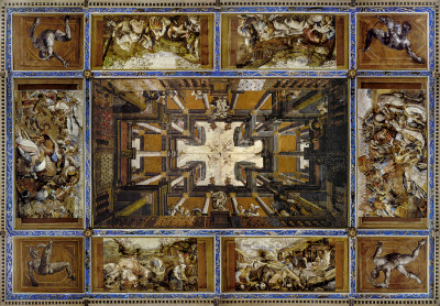 天井の壁画