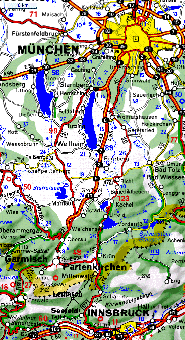 munich-innsbruck-map