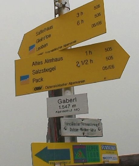 Gaberl峠(▲1547m)