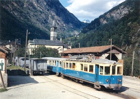 Maggiatalbahnマッジャ渓谷鉄道
